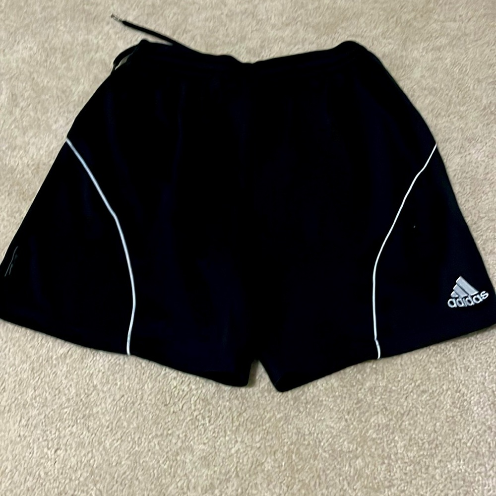 Boys adidas shorts.  Black.  Size large.